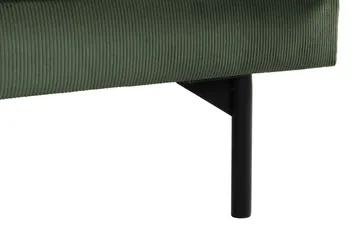 Menard 4-sits Djup Manchestersoffa - Grön - Products - Möbler - Soffa - 4 sits soffa