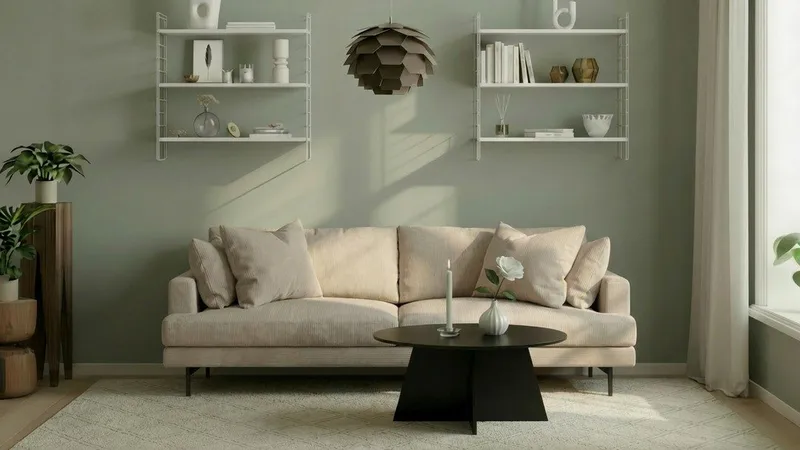 Menard 4-sits Djup Manchestersoffa - Greige - Products - Möbler - Soffa - 4 sits soffa