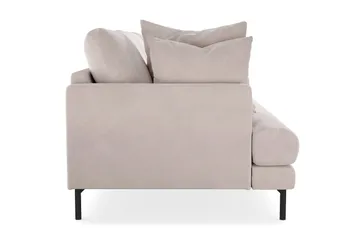 Menard 4-sits Djup Sammetssoffa - Beige - Products - Möbler - Soffa - Sammetssoffa