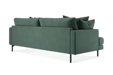 Menard 4-sits Djup Sammetssoffa - Mörkgrön - Products - Möbler - Soffa - Sammetssoffa