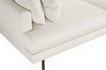 Menard 4-sits Djup Soffa i Bouclé - Vit - Products - Möbler - Soffa - 4 sits soffa