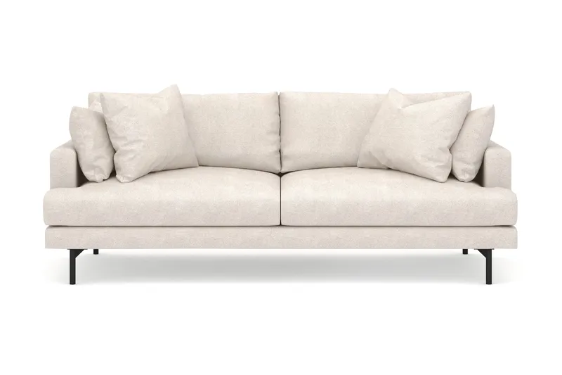 Menard 4-sits Djup Tygsoffa - Beige - Products - Möbler - Soffa - 4 sits soffa