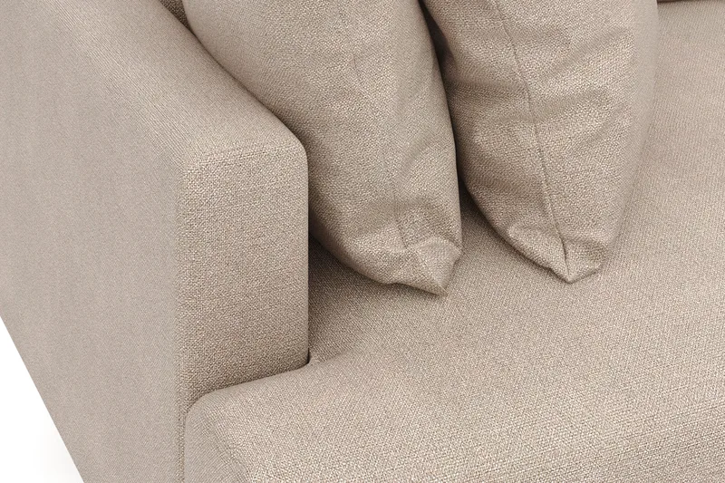 Menard 4-sits Djup Tygsoffa - Beige - Products - Möbler - Soffa - 4 sits soffa