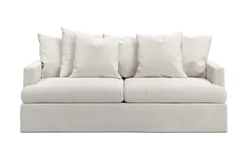 Menard 4-sits Djup Tygsoffa - Beige - Products - Möbler - Soffa - 4 sits soffa