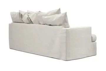 Menard 4-sits Djup Tygsoffa - Beige - Products - Möbler - Soffa - 4 sits soffa