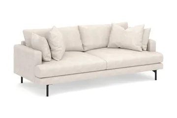 Menard 4-sits Djup Tygsoffa - Beige - Products - Möbler - Soffa - 4 sits soffa