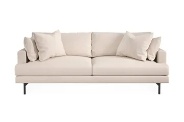 Menard 4-sits Djup Tygsoffa - Beige - Products - Möbler - Soffa - 4 sits soffa