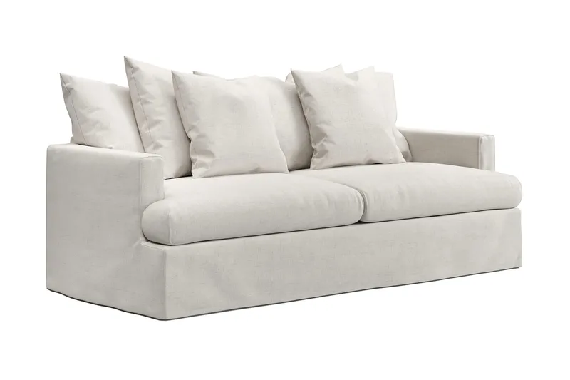 Menard 4-sits Djup Tygsoffa - Beige - Products - Möbler - Soffa - 4 sits soffa