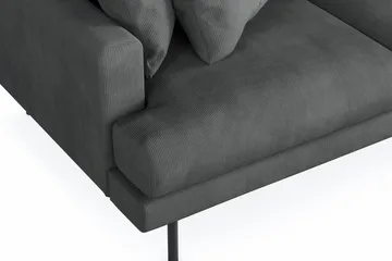 Menard 6-sits Högervänd L-formad Hörnsoffa i Manchester - Grå - Products - Möbler - Soffa - Hörnsoffa