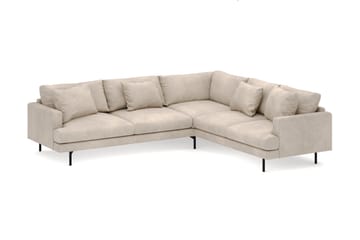 Menard 6-sits Högervänd L-formad Hörnsoffa i Manchester - Greige - Products - Möbler - Soffa - Hörnsoffa