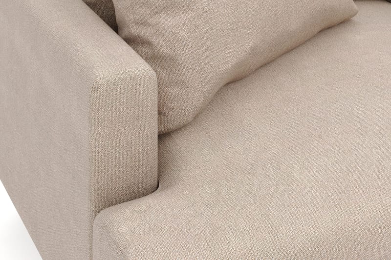 Menard 6-sits Högervänd L-formad Hörnsoffa i Tyg - Beige - Products - Möbler - Soffa - Hörnsoffa