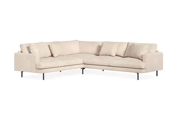 Menard 6-sits Vänstervänd L-formad Hörnsoffa i Manchester - Beige - Products - Möbler - Soffa - Hörnsoffa