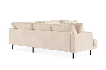 Menard 6-sits Vänstervänd L-formad Hörnsoffa i Manchester - Beige - Products - Möbler - Soffa - Hörnsoffa