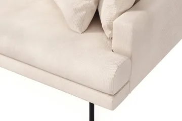 Menard 6-sits Vänstervänd L-formad Hörnsoffa i Manchester - Beige - Products - Möbler - Soffa - Hörnsoffa