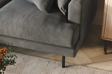 Menard 6-sits Vänstervänd L-formad Hörnsoffa i Manchester - Grå - Products - Möbler - Soffa - Hörnsoffa