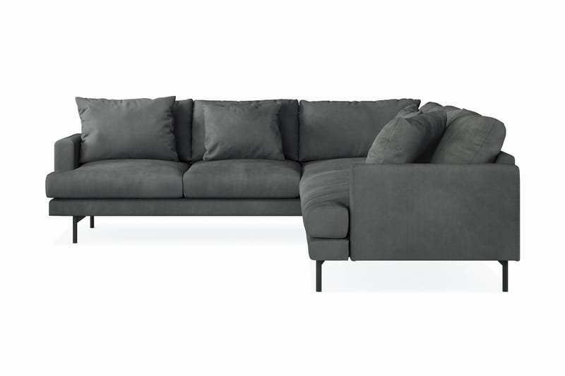 Menard 6-sits Vänstervänd L-formad Hörnsoffa i Manchester - Grå - Products - Möbler - Soffa - Hörnsoffa