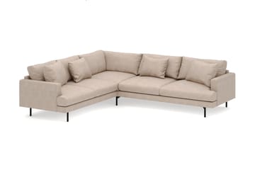 Menard 6-sits Vänstervänd L-formad Hörnsoffa i Tyg - Beige - Products - Möbler - Soffa - Hörnsoffa