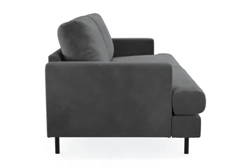 Menard Compact 3-sits Manchestersoffa - Grå - Products - Möbler - Soffa - 3 sits soffa