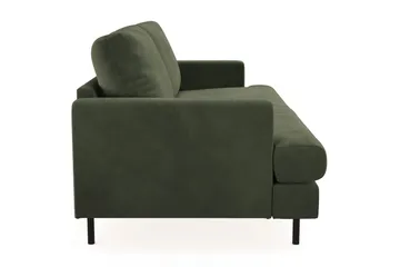 Menard Compact 3-sits Manchestersoffa - Grön - Products - Möbler - Soffa - 3 sits soffa