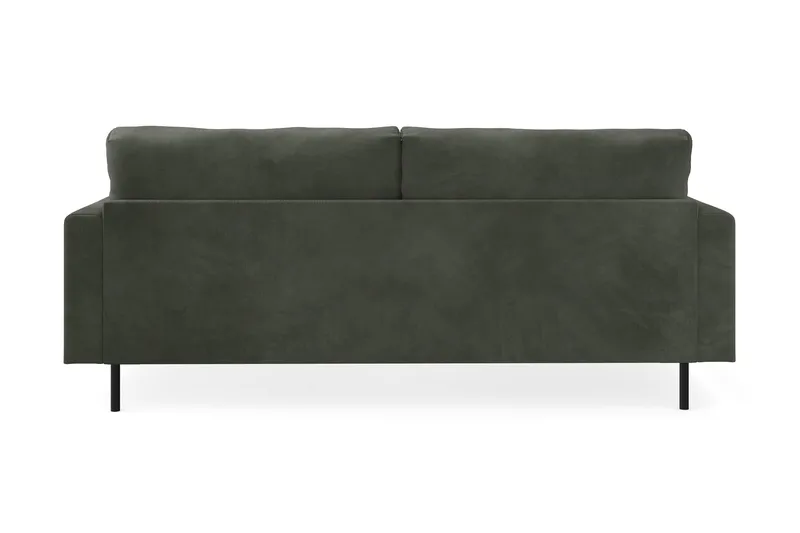 Menard Compact 3-sits Manchestersoffa - Mörkgrön - Products - Möbler - Soffa - 3 sits soffa