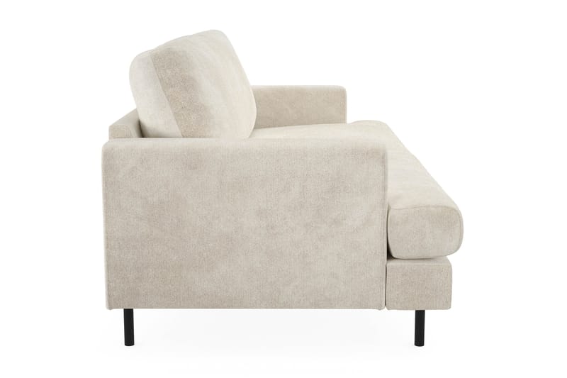 Menard Compact 3-sits Sammetssoffa - Krämvit - Products - Möbler - Soffa - 3 sits soffa