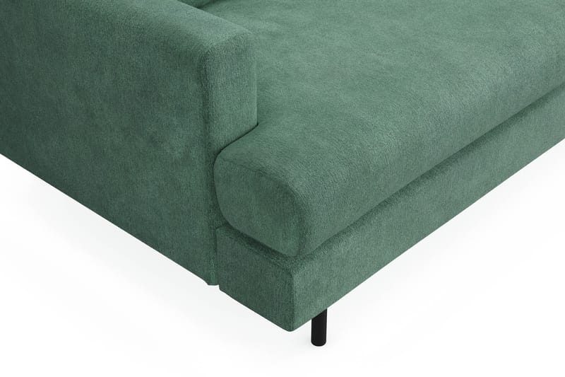 Menard Compact 3-sits Sammetssoffa - Mörkgrön - Products - Möbler - Soffa - 3 sits soffa