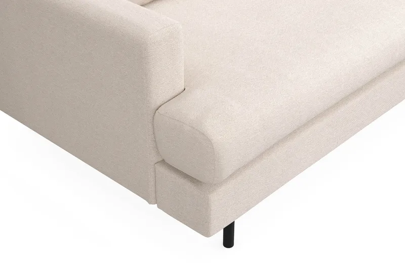 Menard Compact 3-sits Tygsoffa - Beige - Products - Möbler - Soffa - 3 sits soffa