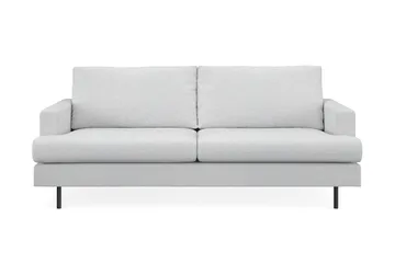 Menard Compact 3-sits Tygsoffa - Ljusgrå - Products - Möbler - Soffa - 3 sits soffa
