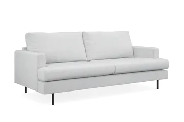 Menard Compact 3-sits Tygsoffa - Ljusgrå - Products - Möbler - Soffa - 3 sits soffa