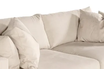 Menard Soffgrupp 4-sits + 4-sits Manchestersoffa - Beige - Products - Möbler - Soffa - Soffgrupp
