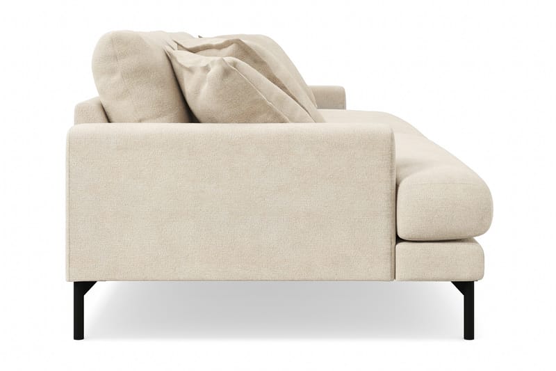 Menard Premium 4-sits Djup Soffa i Chenille - Beige - Products - Möbler - Soffa - 4 sits soffa