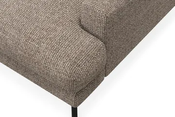 Menard Premium 5-sits Vänstervänd L-formad Djup Schäslongsoffa i Chenille - Brun - Products - Möbler - Soffa - Divansoffa & schäslongsoffa