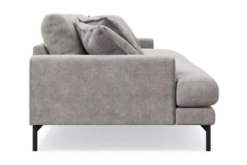 Menard Premium 4-sits Djup Soffa i Chenille - Grå/Brun - Products - Möbler - Soffa - 4 sits soffa