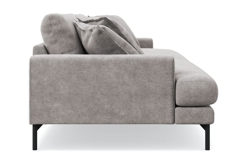 Menard Premium 4-sits Djup Soffa i Chenille - Grå/Brun - Products - Möbler - Soffa - 4 sits soffa