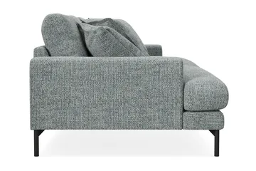 Menard Premium 4-sits Djup Soffa i Chenille - Grå/Blå - Products - Möbler - Soffa - 4 sits soffa