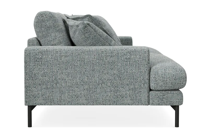 Menard Premium 4-sits Djup Soffa i Chenille - Grå/Blå - Products - Möbler - Soffa - 4 sits soffa