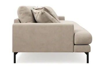 Menard Premium 4-sits Djup Soffa i Tyg - Beige - Products - Möbler - Soffa - 4 sits soffa