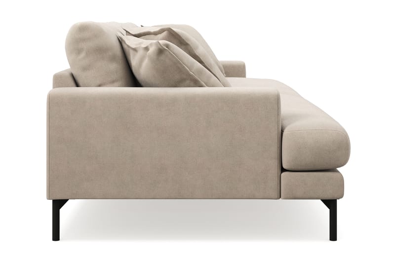 Menard Premium 4-sits Djup Soffa i Tyg - Beige - Products - Möbler - Soffa - 4 sits soffa