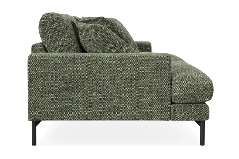 Menard Premium 4-sits Djup Soffa i Chenille - Grön - Products - Möbler - Soffa - 4 sits soffa