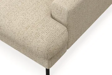 Menard Premium 5-sits Vänstervänd L-formad Djup Schäslongsoffa i Chenille - Beige - Products - Möbler - Soffa - Divansoffa & schäslongsoffa