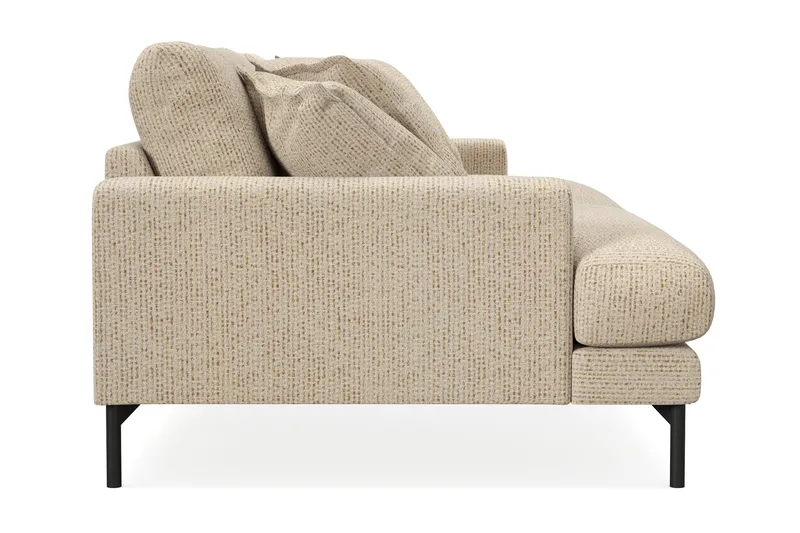 Menard Premium 4-sits Djup Soffa i Chenille - Beige - Products - Möbler - Soffa - 4 sits soffa