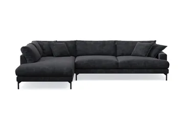 Menard Premium 5-sits Vänstervänd L-formad Djup Schäslongsoffa i Chenille