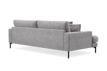 Menard Premium 4-sits Djup Soffa i Chenille - Grå - Products - Möbler - Soffa - 4 sits soffa