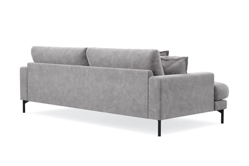 Menard Premium 4-sits Djup Soffa i Chenille - Grå - Products - Möbler - Soffa - 4 sits soffa