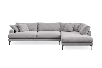 Menard Premium 5-sits Högervänd L-formad Djup Schäslongsoffa i Chenille