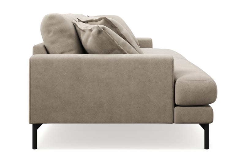Menard Premium 4-sits Djup Soffa i Tyg - Brun - Products - Möbler - Soffa - 4 sits soffa