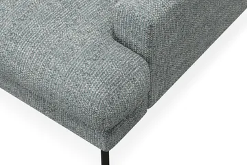 Menard Premium 5-sits Vänstervänd L-formad Djup Schäslongsoffa i Chenille - Grå/Blå - Products - Möbler - Soffa - Divansoffa & schäslongsoffa