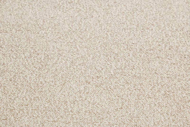 Milano 5-sits Rundad Högervänd L-soffa med Låg Rygg i Beige Boucle - Beige - Products - Möbler - Soffa - Divansoffa & schäslongsoffa