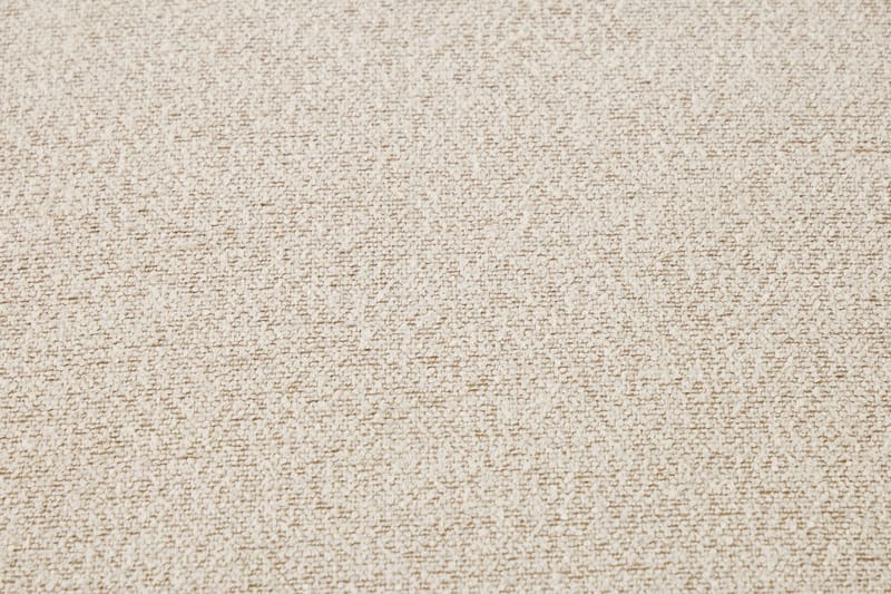 Milano 5-sits Rundad Vänstervänd L-soffa med Låg Rygg i Beige Boucle - Products - Möbler - Soffa - Divansoffa & schäslongsoffa
