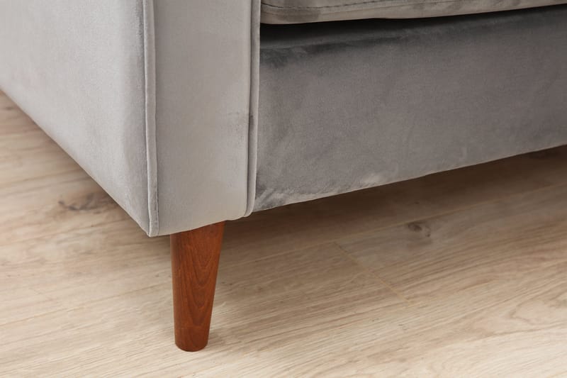 Mirrilnesh Soffa 3-sits - Ljusgrå - Products - Möbler - Soffa - 3 sits soffa